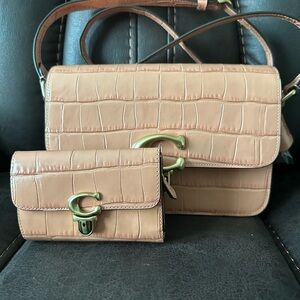 Coach Crocodile Embossed NWOT